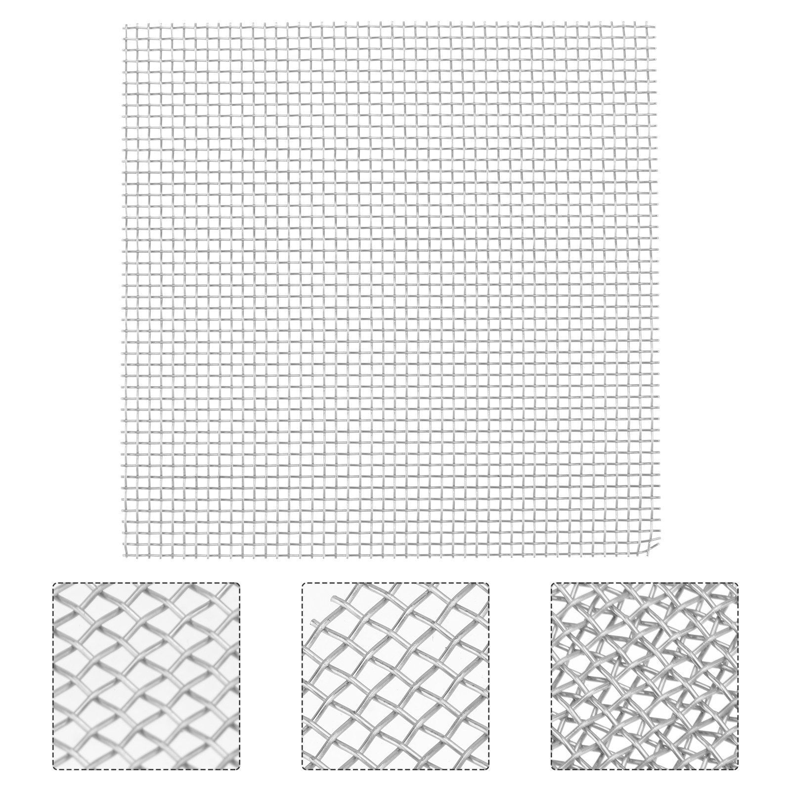 Planted Aquarium Carpet Plant - 10Pcs Stainless Steel Aquarium Mesh Pad