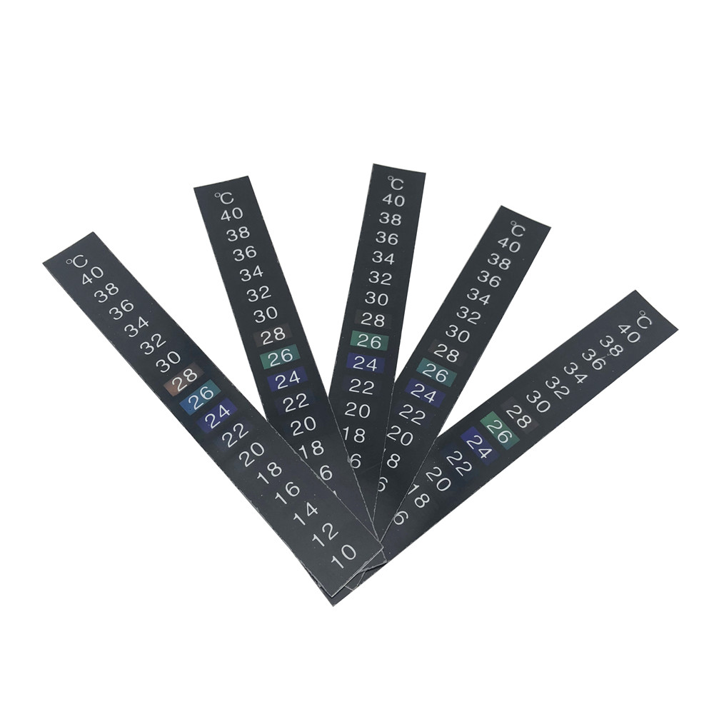 Planted Aquarium Temperature - 10-40C Centigrade Self Adhesive LCD Thermometer