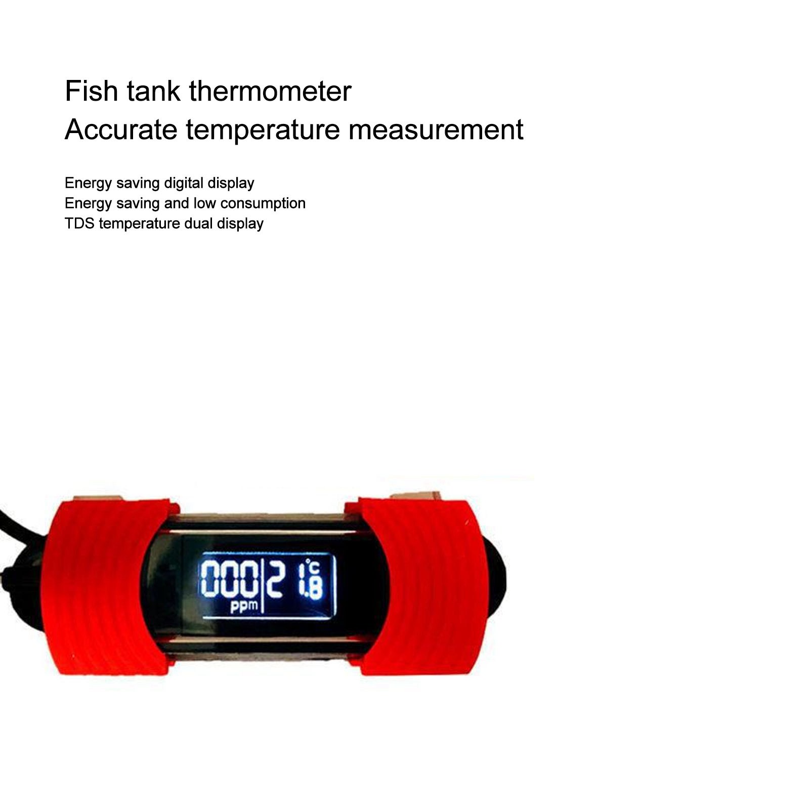 Planted Aquarium Temperature - Aquarium Digital Thermometer with TDS Water