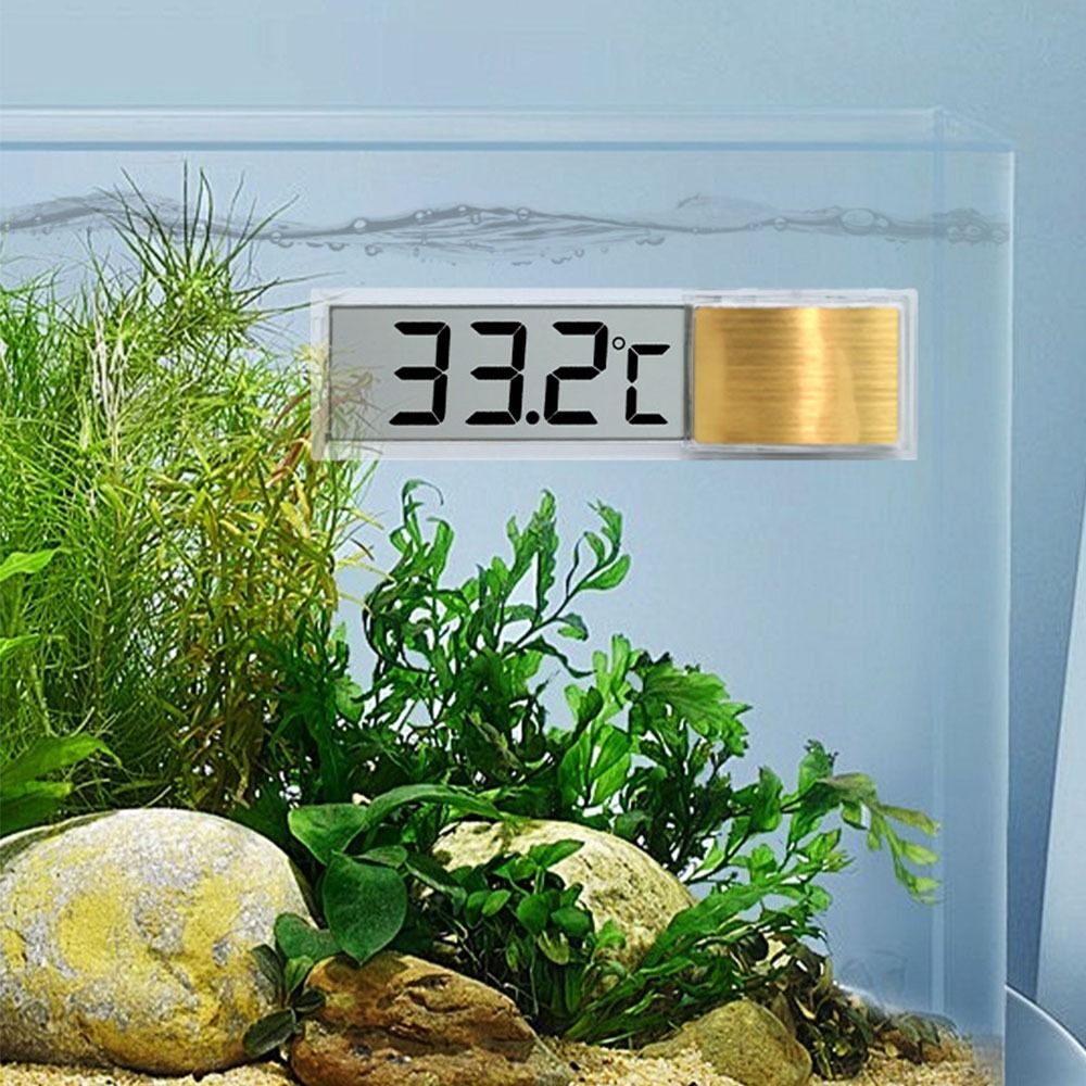 Planted Aquarium Temperature - 3D Digital Aquarium Thermometer Waterproof Electronic