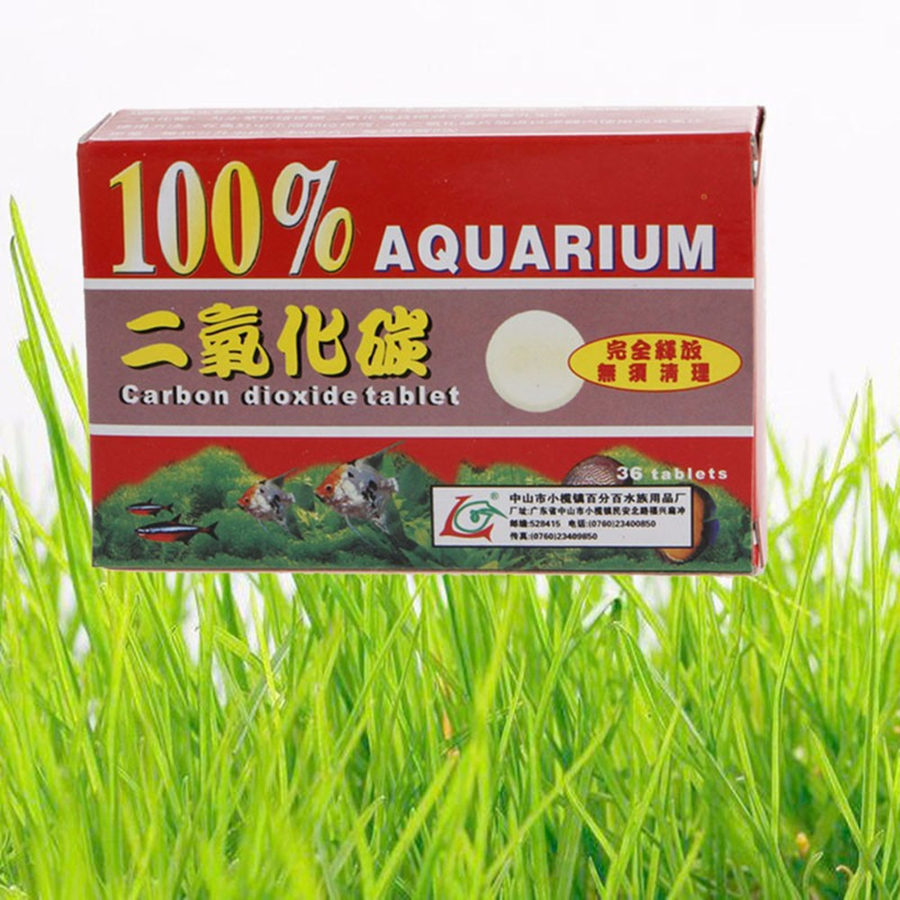 Planted Aquarium Fertilizer - 36Pcs CO2 Tablets Carbon Dioxide Replenishment