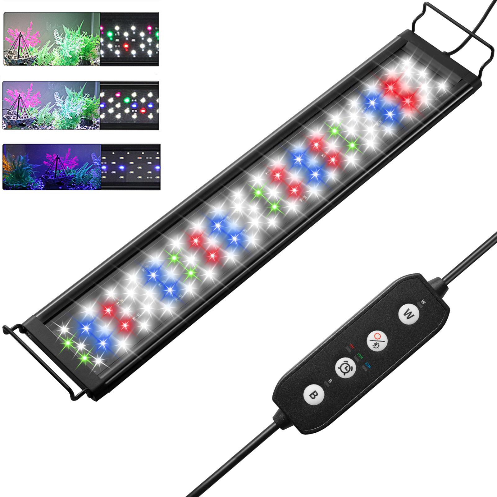 Aquarium Plant Growth - 30-60CM Inch Aquarium Dimmable Iighting LED
