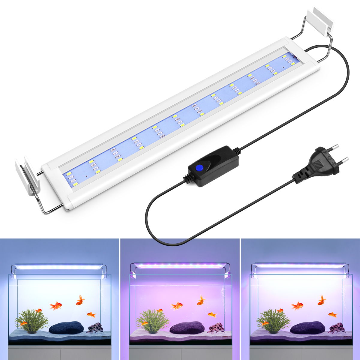 Aquarium Plant Growth - Super Slim LED Aquarium Light 220V