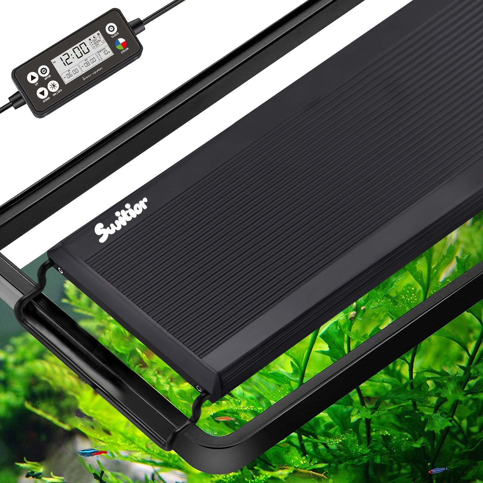 Planted Aquarium Without Fish - 12-43 Inch Aquarium Light Programmable Fish