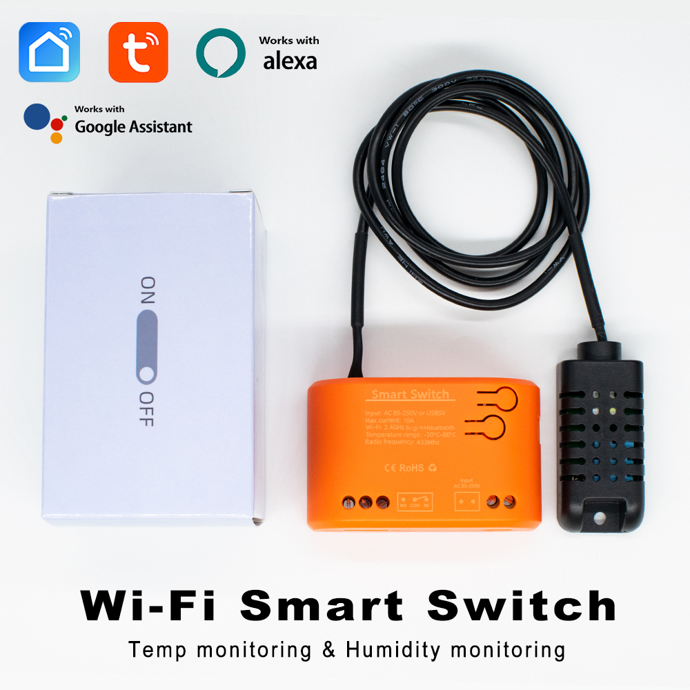 Planted Aquarium Temperature - Tuya WiFi Temperature Humidity Sensor With