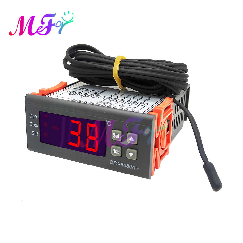 Planted Aquarium Temperature - Digital Temperature Controller STC-8080A+ Thermoregulator 110-220V