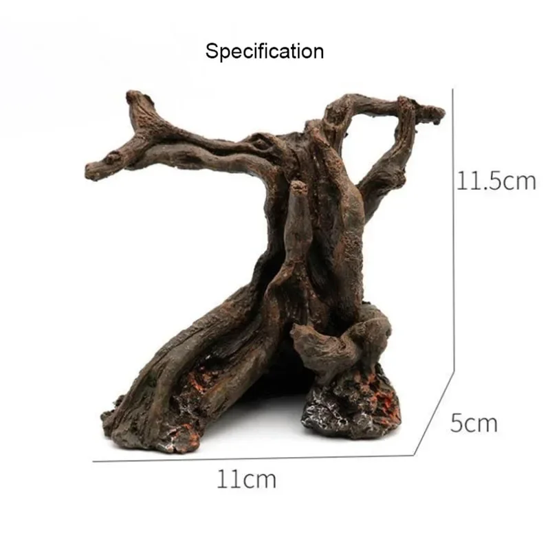 Resin Tree Cave Holes Aquarium - Aquarium Planted Substrate reseña y precio