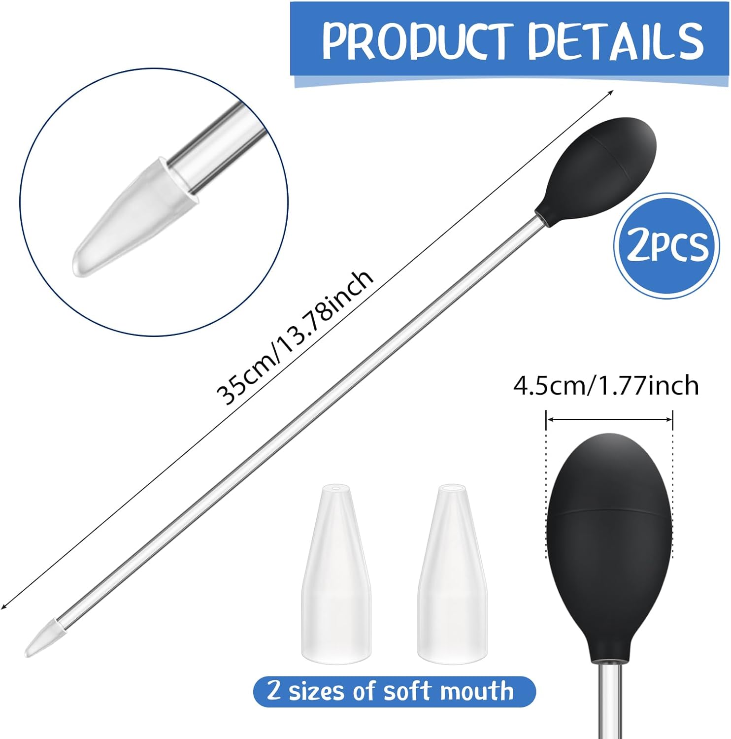 2 Sets Long Pipette for Fish T - Aquarium Plant Images reseña y precio