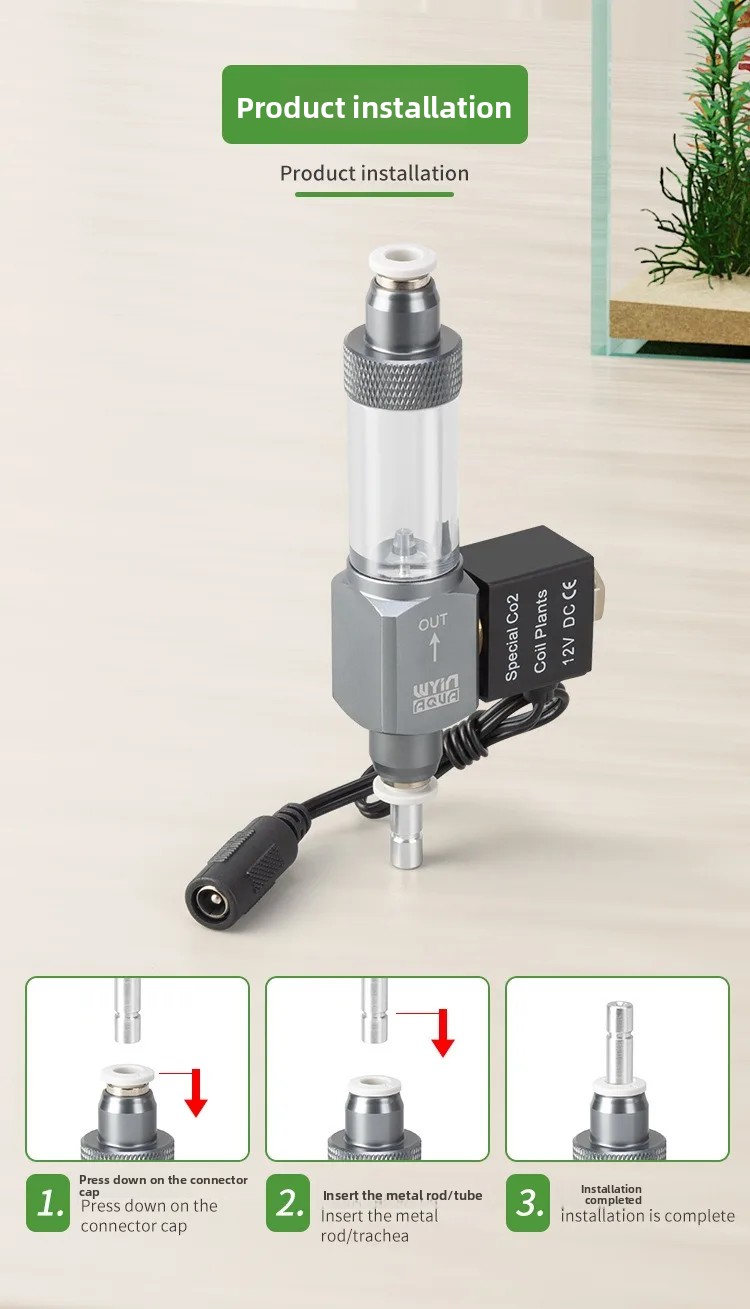 Aquarium CO2 solenoid valve Bu - Planted Aquarium Co2 reseña y precio