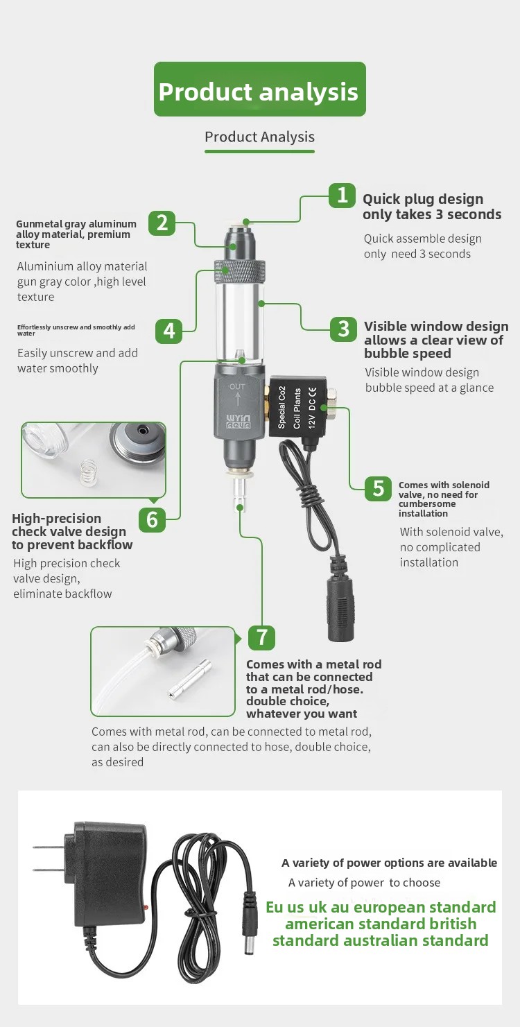 Aquarium CO2 solenoid valve Bu - Planted Aquarium Co2 reseña y precio