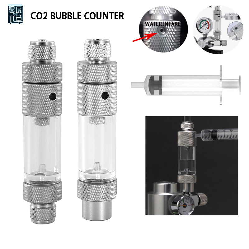 Aquarium CO2 bubble meter Wate - Planted Aquarium Co2 reseña y precio