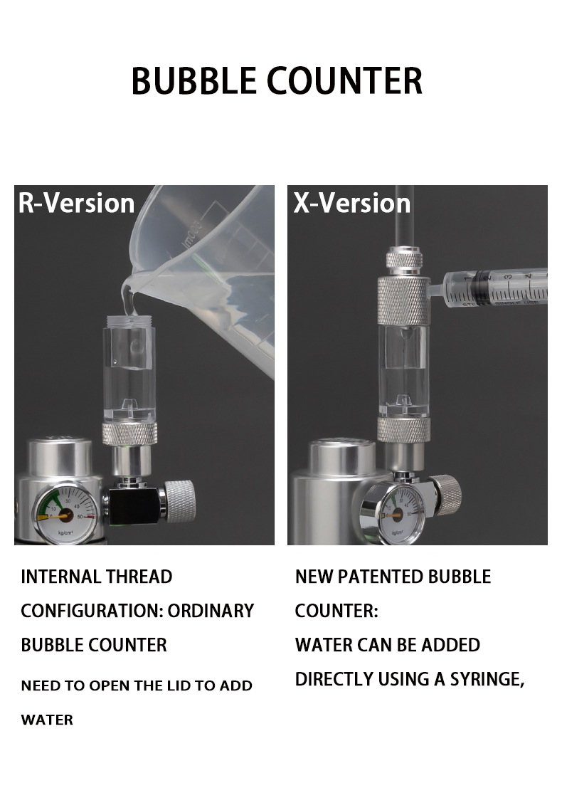 Aquarium CO2 bubble meter Wate - Planted Aquarium Co2 reseña y precio