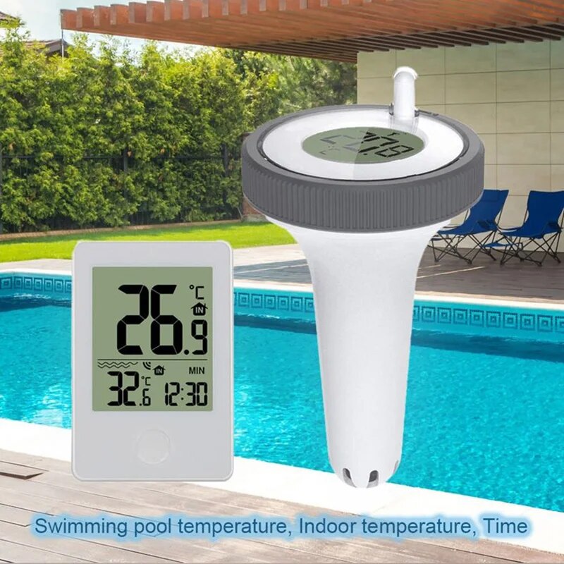 Wireless Floating Pool Thermom - Planted Aquarium Temperature reseña y precio