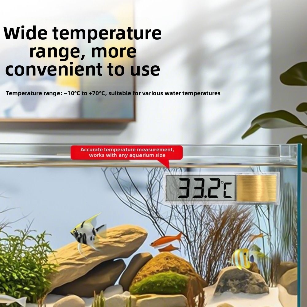 3D Digital Aquarium Thermomete - Planted Aquarium Temperature reseña y precio