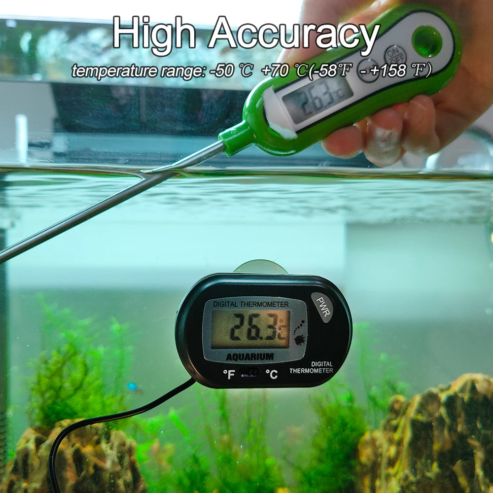 Digital Thermometer for Aquari - Aquarium Plant Uk reseña y precio