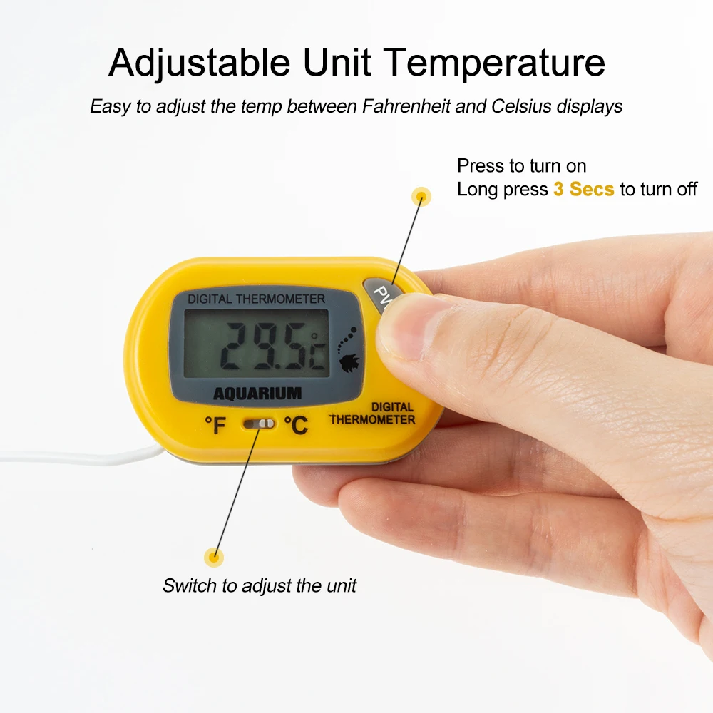 Digital Thermometer for Aquari - Aquarium Plant Uk reseña y precio