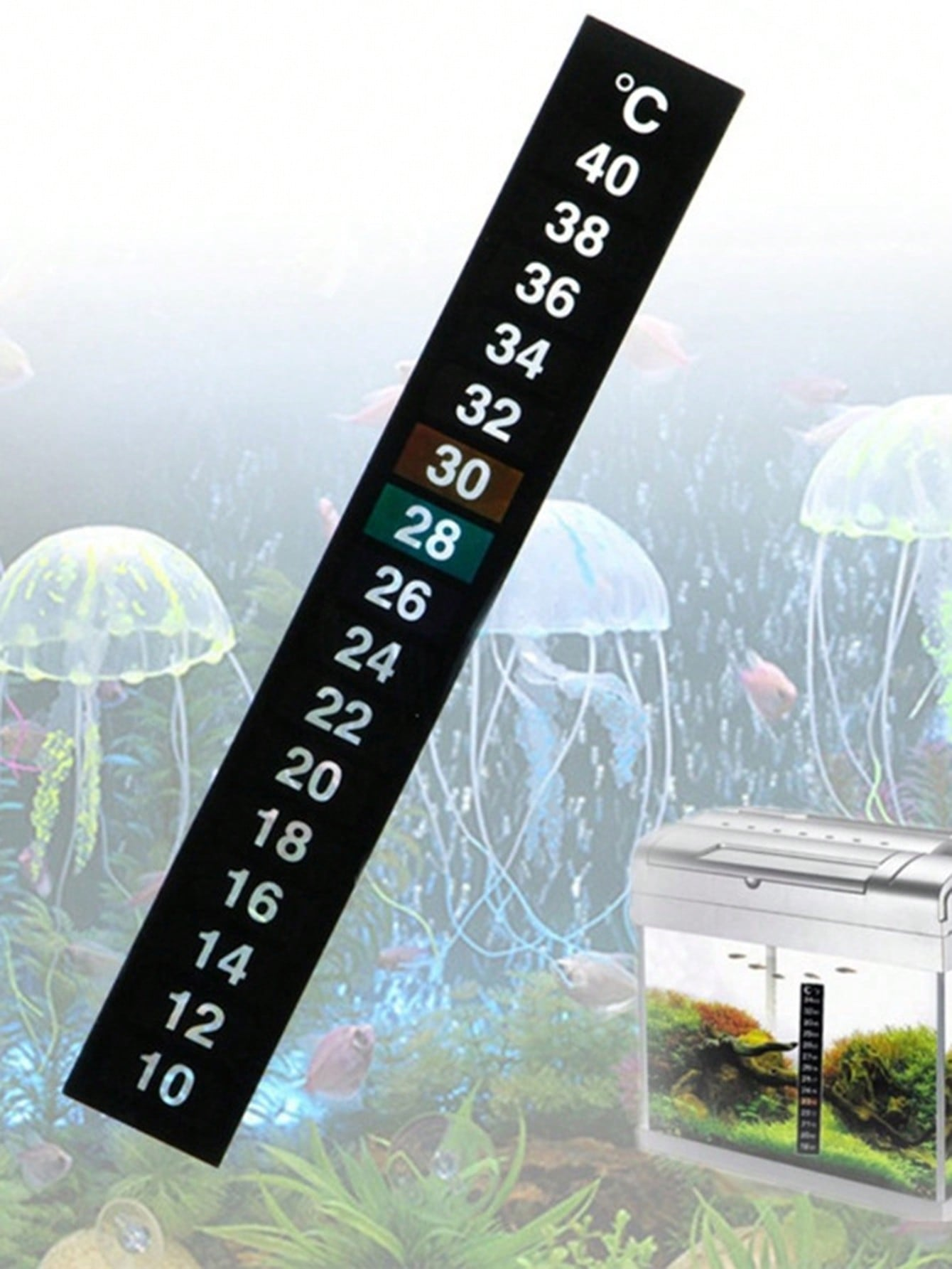 1pc-Accurate and easy to read  - Planted Aquarium Temperature reseña y precio