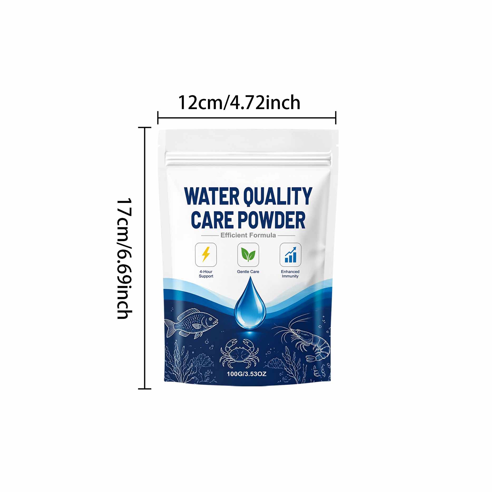 1/2/3/5PCS Fish Tank Water Cla - Planted Aquarium Fertilizer reseña y precio