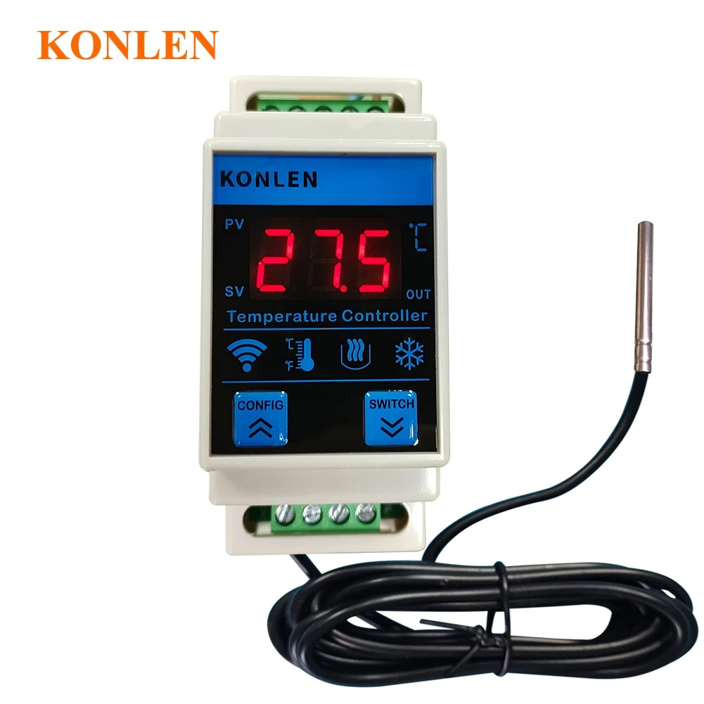 Tuya WIFI Temperature Sensor T - Planted Aquarium Temperature reseña y precio