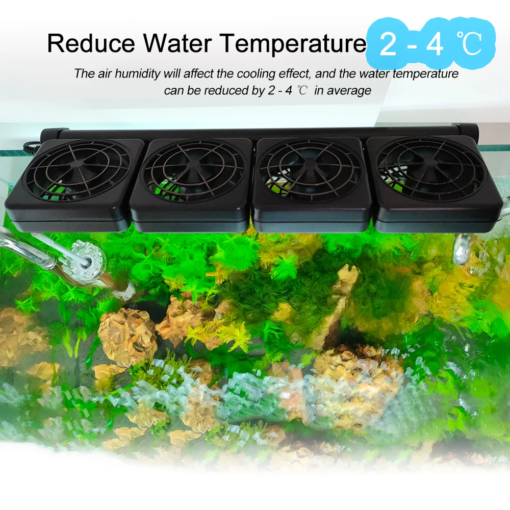 Aquarium Cooling Fan 100-240V  - Aquarium Plant Uk reseña y precio