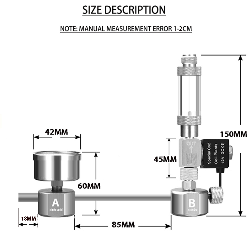 Aquarium DIY CO2 generator sys - Planted Aquarium Co2 reseña y precio