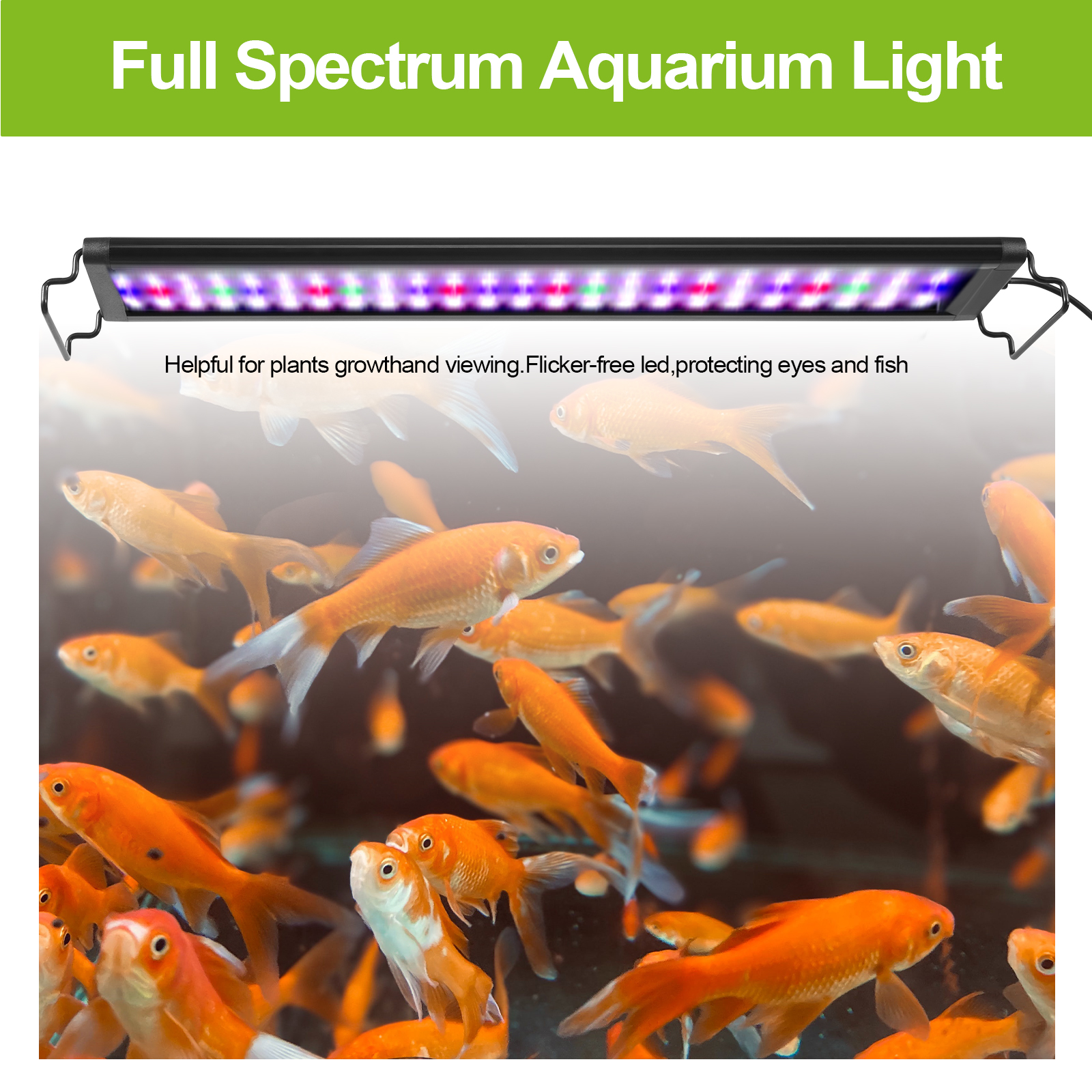 30-60CM Inch Aquarium Dimmable - Aquarium Plant Growth reseña y precio