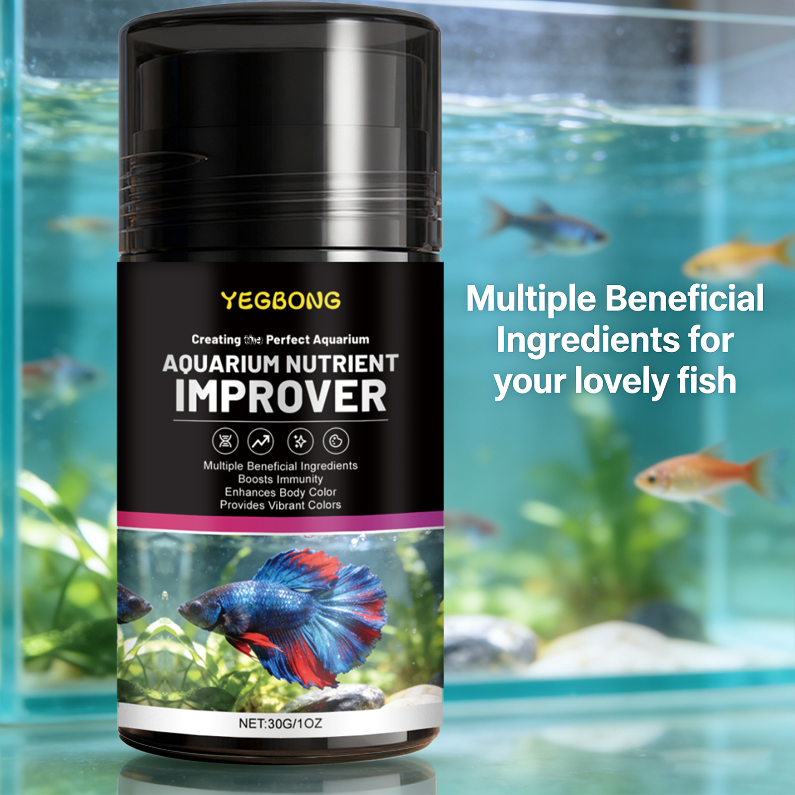 Aquarium Nutrient Improver Pro - Planted Aquarium Fertilizer reseña y precio