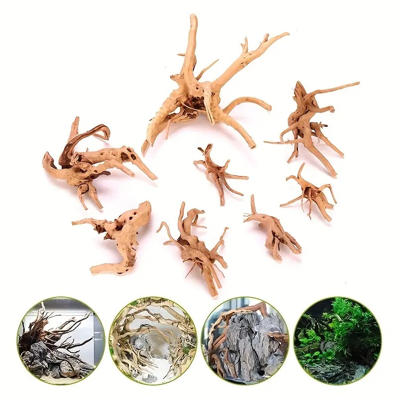 7-26CM 4 Sizes Driftwood Cucko - Aquarium Planted Substrate reseña y precio