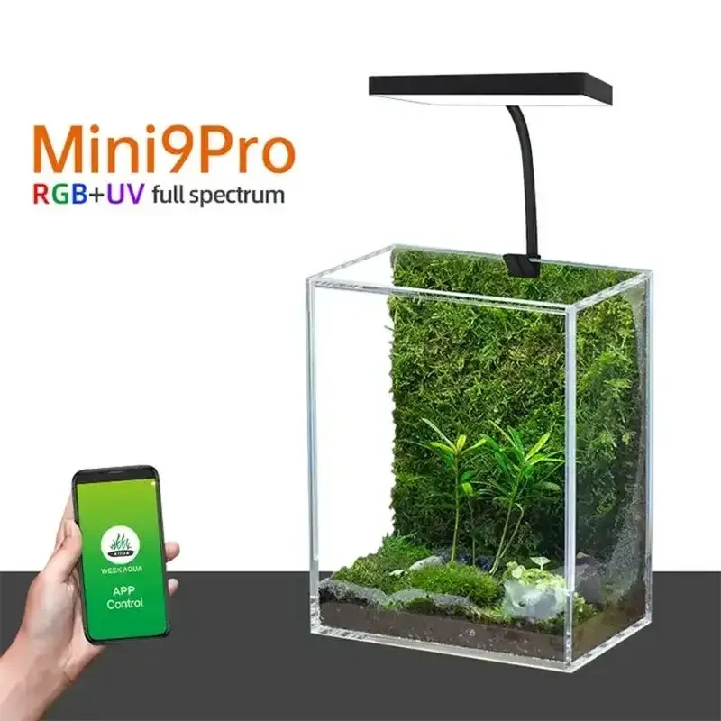 WEEK AQUA Mini 9 Pro USB Nano  - Aquarium Plant Growth reseña y precio