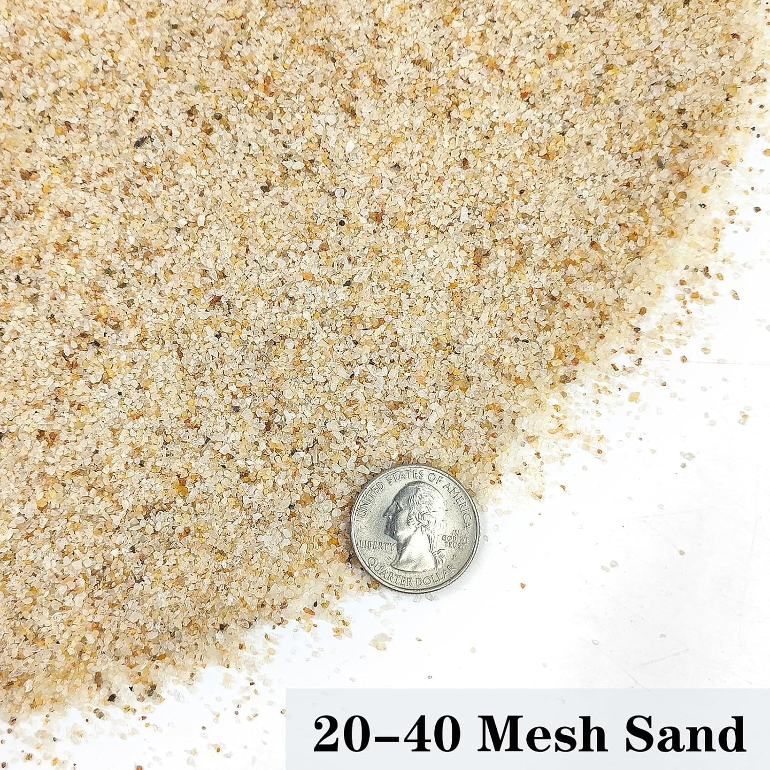2lbs Beige Fish Tank Sand, Aqu - Aquarium Plant Images reseña y precio