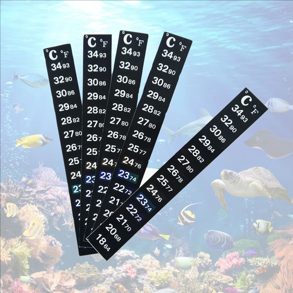 5Pcs/10Pcs Aquarium Fish Tank  - Planted Aquarium Temperature reseña y precio