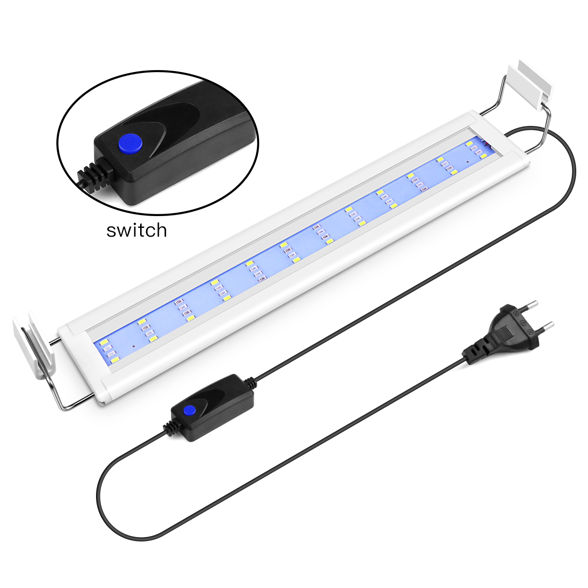 Super Slim LED Aquarium Light  - Aquarium Plant Growth reseña y precio