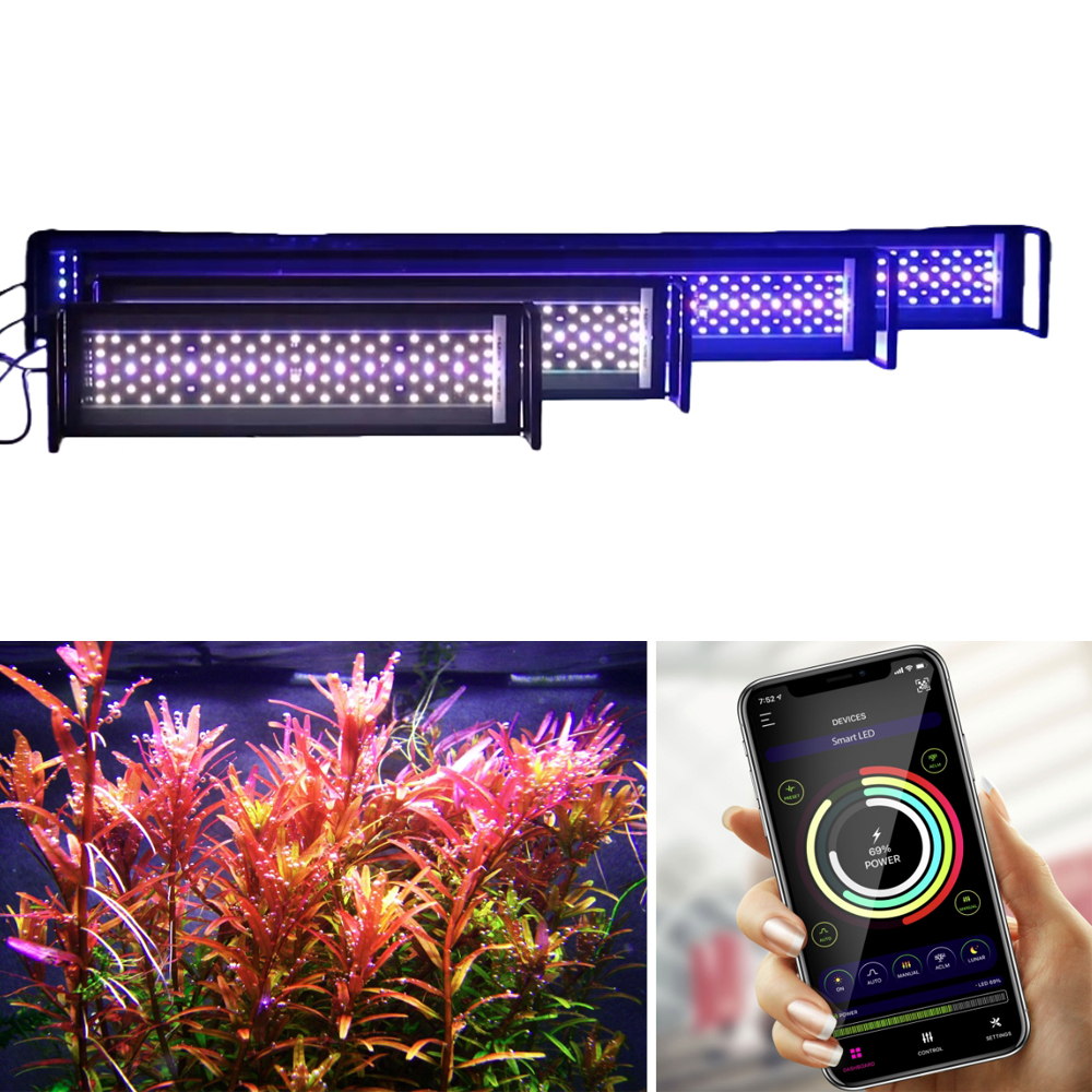 LED Aquarium Planted light Ext - Aquarium Plant Growth reseña y precio