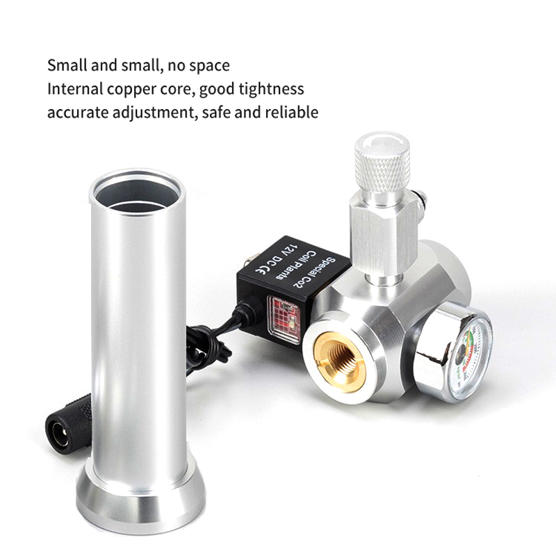 Aquarium CO2 Regulator Solenoi - Planted Aquarium Co2 reseña y precio