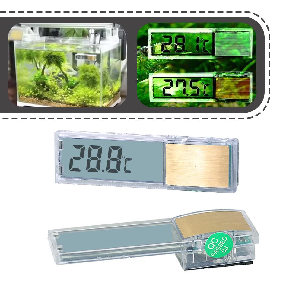 1pc Aquarium Thermometer 3D Di - Planted Aquarium Temperature reseña y precio