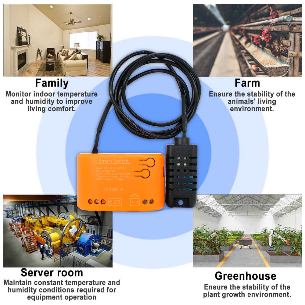 Tuya WiFi Temperature Humidity - Planted Aquarium Temperature reseña y precio