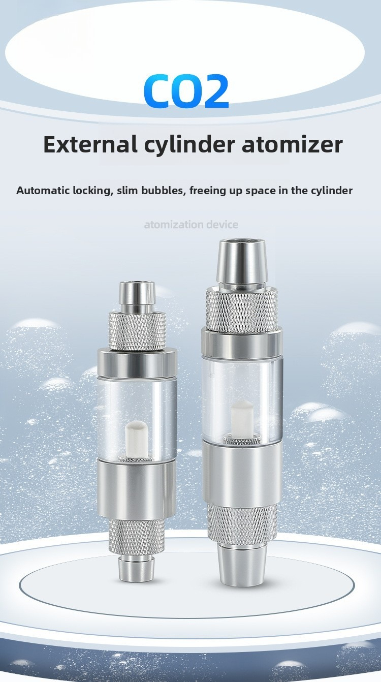 External CO2 Atomizer Diffuser - Planted Aquarium Without Fish reseña y precio