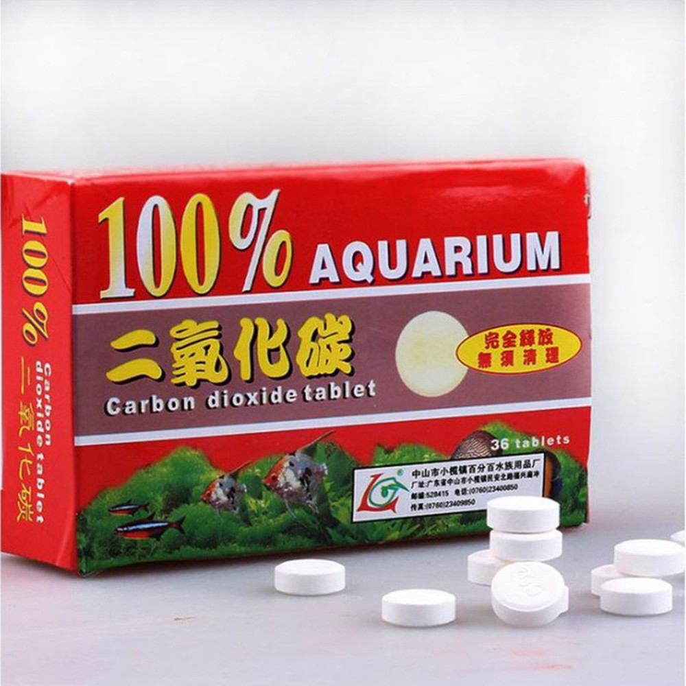 36pcs/Box CO2 Tablet Carbon Di - Planted Aquarium Fertilizer reseña y precio