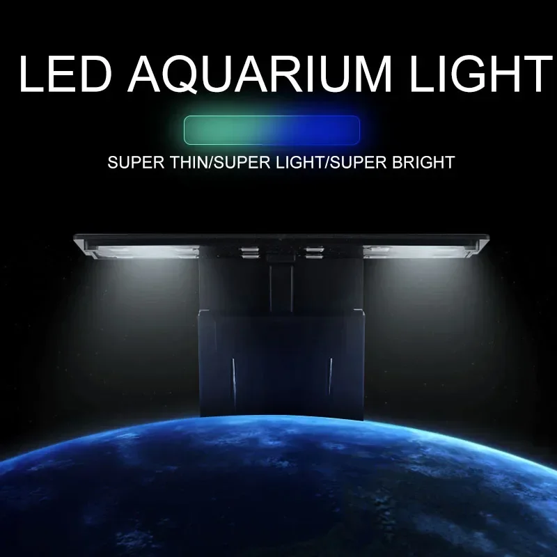 Ultra Thin LED Aquarium Light  - Aquarium Plant Growth reseña y precio