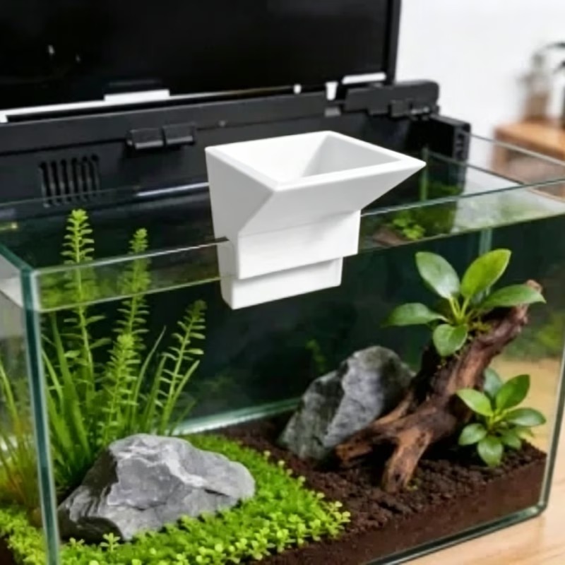 No Drill Mount Aquarium Water  - Aquarium Planted Tank Setup reseña y precio