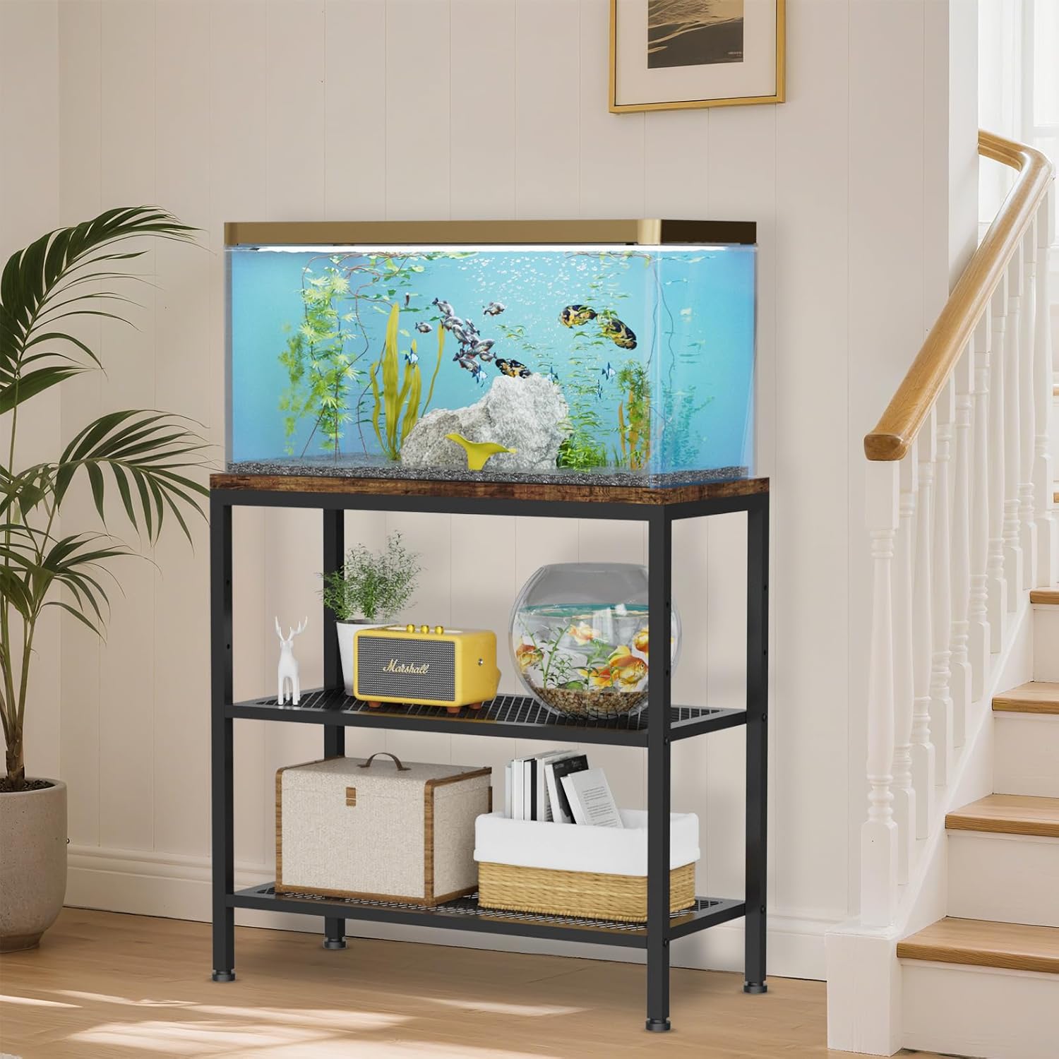20-29 Gallon Fish Tank Stand,  - Aquarium Plant Images reseña y precio