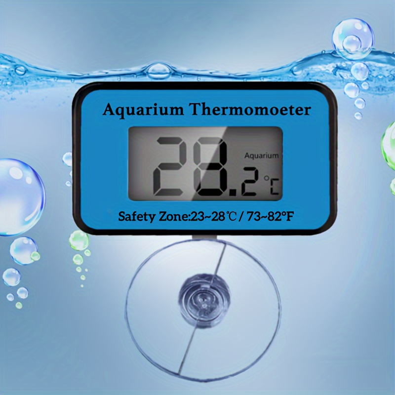 LCD Digital Aquarium Thermomet - Planted Aquarium Temperature reseña y precio