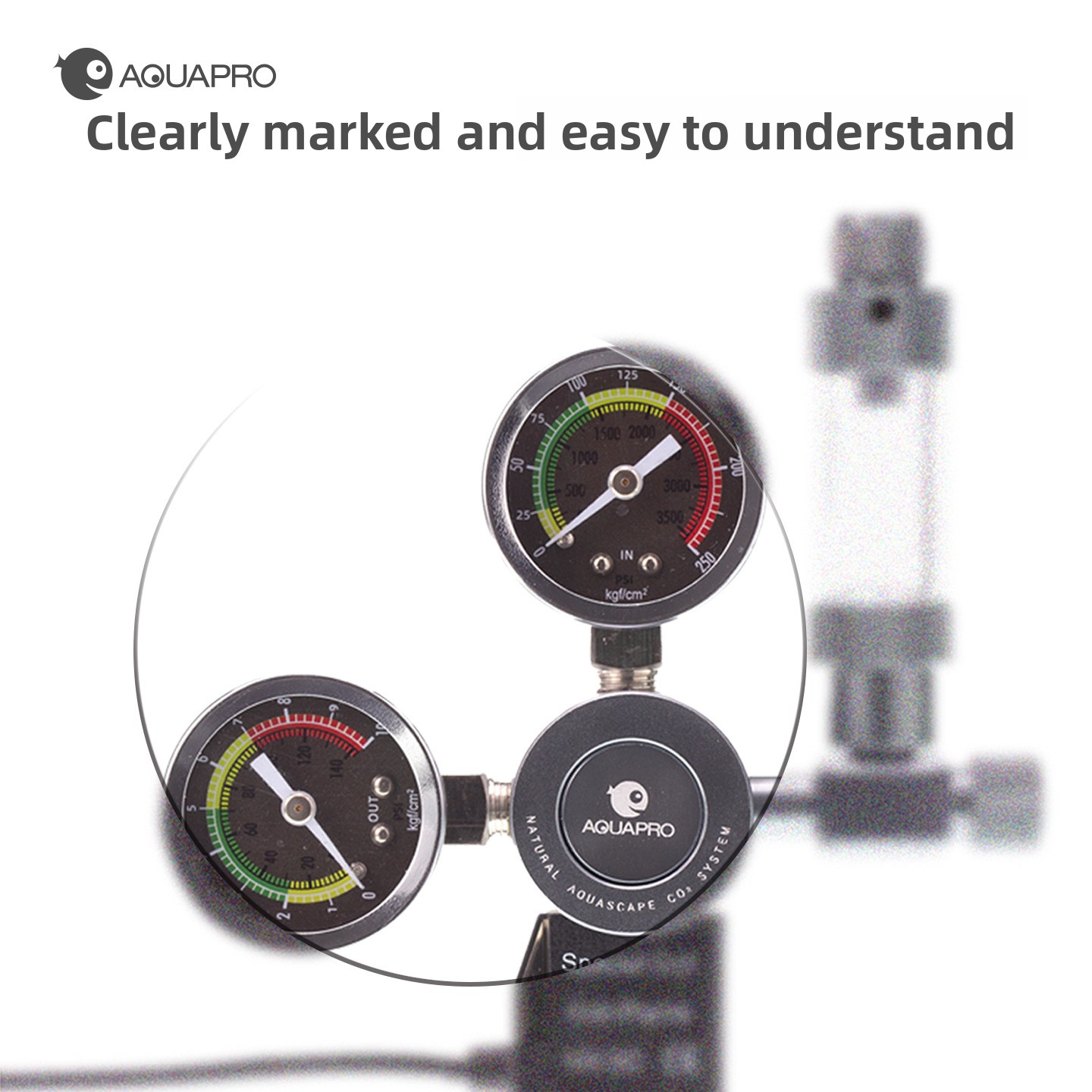 AQUAPRO Solenoid Dual Gauge CO - Aquarium Plant Uk reseña y precio